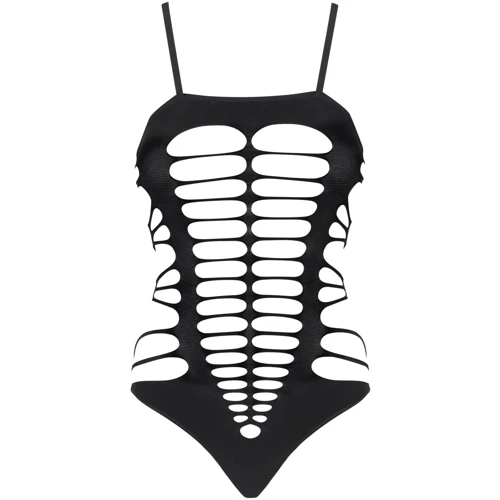 Сексуальне боді з вирізами Obsessive B122 black S/M/L: Застосування На тело