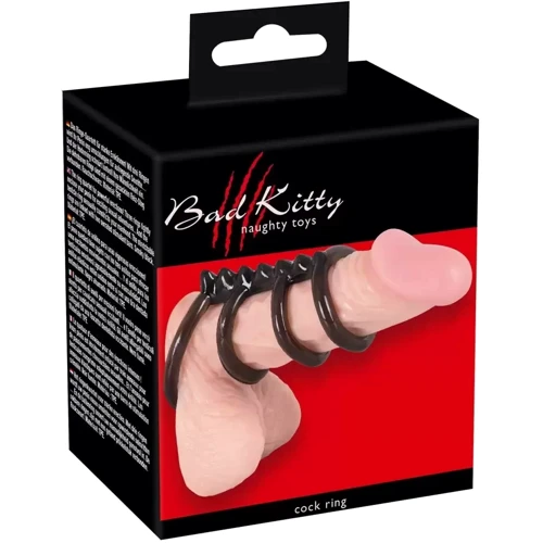 Эрекционное кольцо Orion Bad Kitty Cockring (серый): Для кого Для мужчин