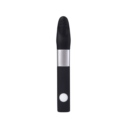 Миниатюрный вибратор флешка на 8 Гб Qvibry Mini Vibe Black, 12х1,5 см