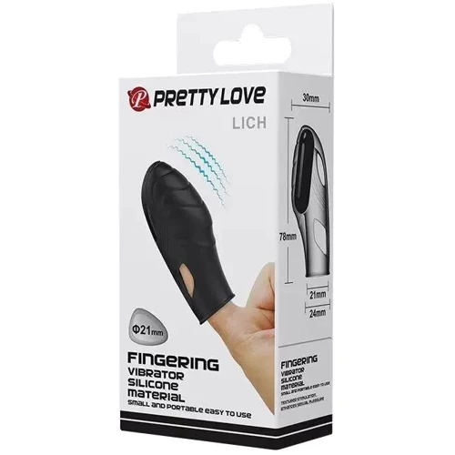 Клиторальный стимулятор на палец Pretty Love LICH, BI-014752: Для кого Унисекс