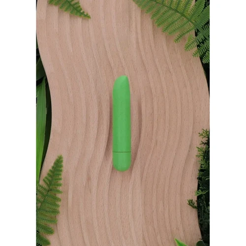 Вибропуля Fuck Green Bio Bullet Green: Длина, см 9.5