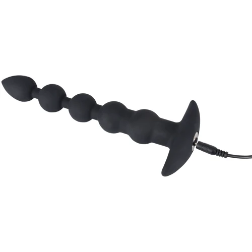 Анальний стимулятор Orion - Black Velvets Rechargeable Beads: Наличие вибрации Есть