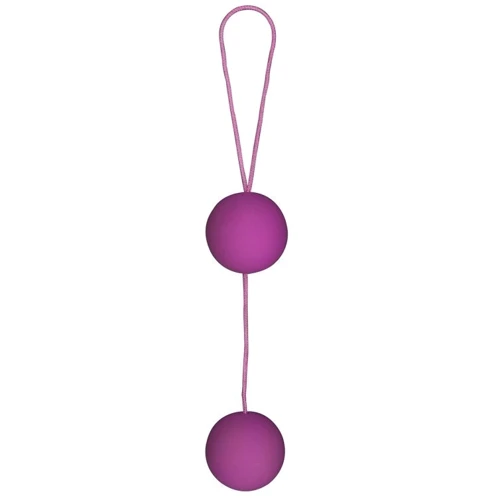 Вагинальные шарики Toy Joy Funky Love, 3.5 см, пурпурный