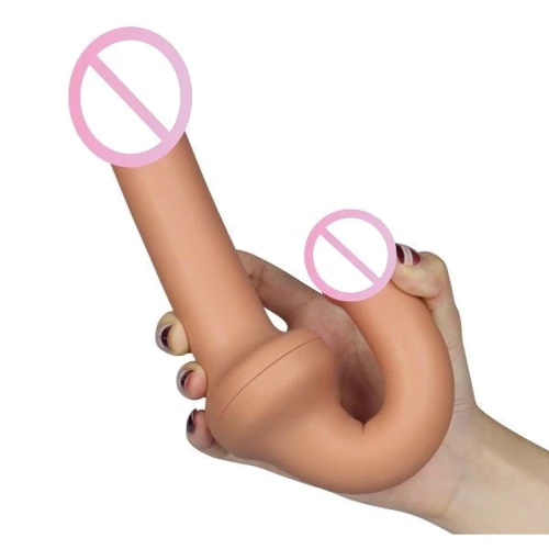 Двухконечный фаллоимитатор LOVETOY Holy Dong 12.5", Flesh: Тип Двухсторонние