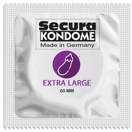 Презерватив увеличенного размера Secura - Extra Large, №1