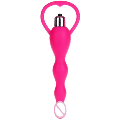 Анальная елочка с вибрацией Brazzers QF001F, 14х3.5 см