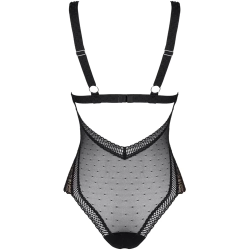 Боди Obsessive Estiqua black M/L: Применение На тело