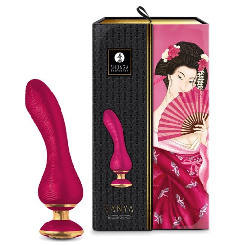 Вібратор Shunga - Sanya Intimate Massager Rasberry: Діаметр, см 3.8