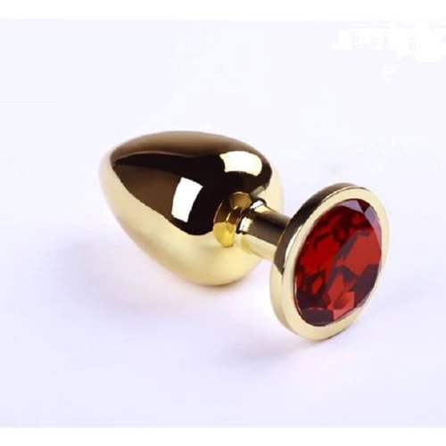 Анальна пробка, Gold Ruby, M