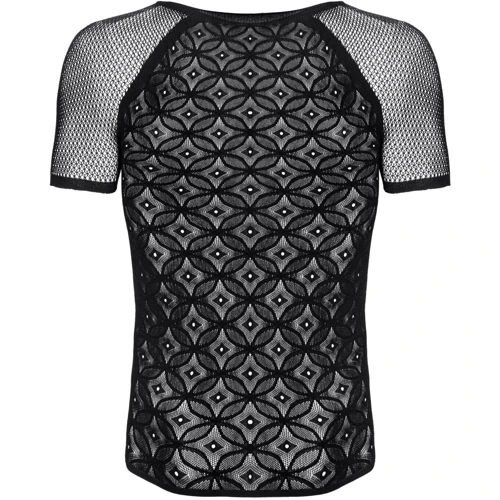 Мужская эротическая футболка Obsessive T102 black S/M/L: Вид Футболки