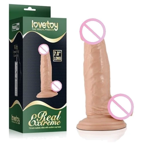 Фаллоимитатор LoveToy Real Extreme Dildo Flesh 7": Назначение Вагинальные