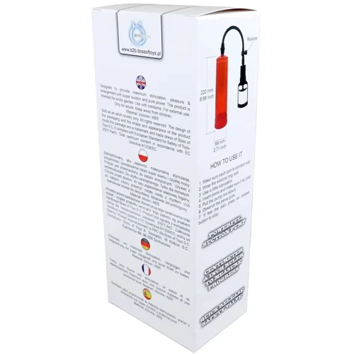 Вакуумная помпа Power pump MAX - Red, BS6000010: Тип Помпа для члена