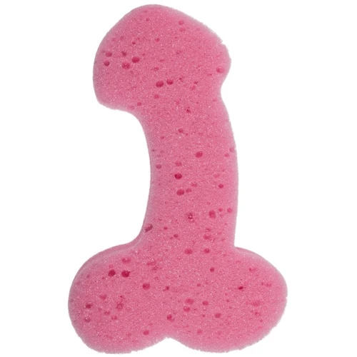 Губка для ванной Sponge Willy Pink, 19 см