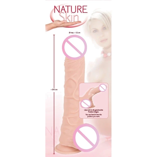 Фаллоимитатор Orion Nature Skin Large Bendable Dildo: Наличие вибрации Нет