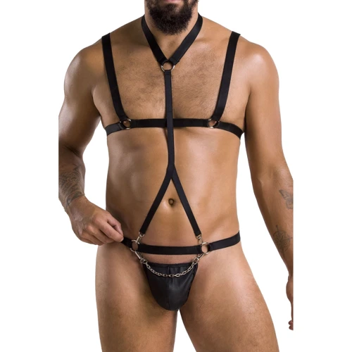 Сексуальный комплект Passion 039 SET ANDREW black XXL/XXXL