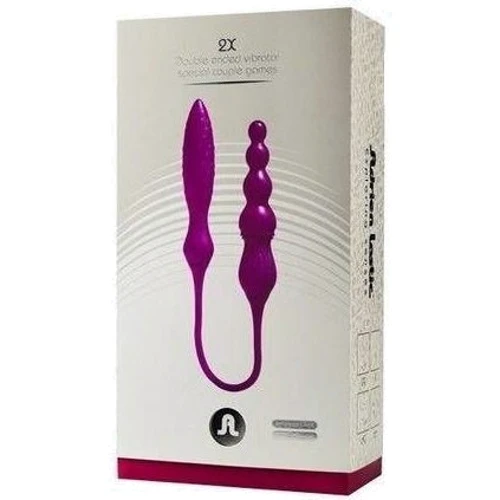 Вібратор Adrien Lastic AD-2X з пультом Mini: Для кого для пари