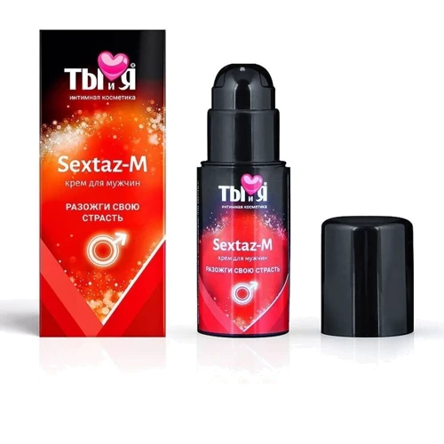 Крем с возбуждающим эффектом Sextaz-M, 20 мл: Для кого Для мужчин