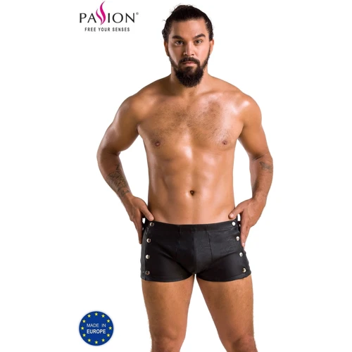 Сексуальні шорти Passion 048 SHORT DAVID black L/XL: Матеріал Полиуретан