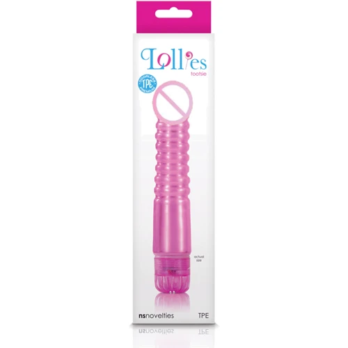 NS Novelties Lollies Tootsie - вибратор с рельефом, 15,7х2,7 см: Для кого Для женщин