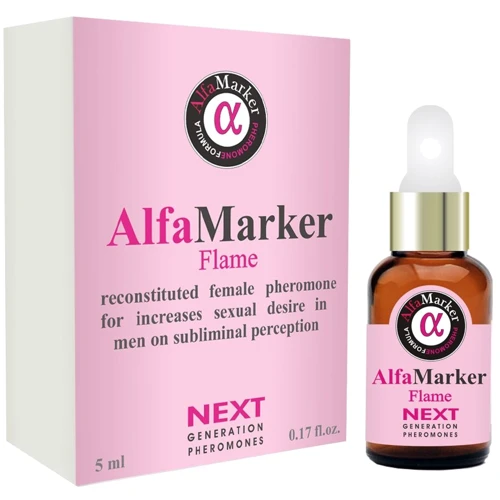 Запашна есенція з феромонами AlfaMarker Flame for Women, 5 мл