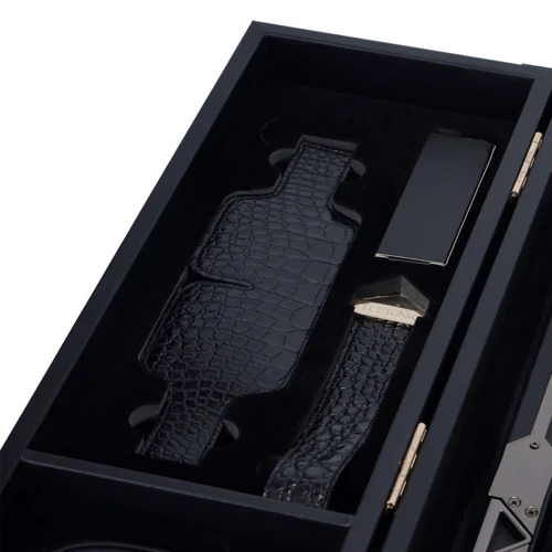 БДСМ-набор LOCKINK All-in-1 BDSM Play Kit - Crocodile Leather фото 4