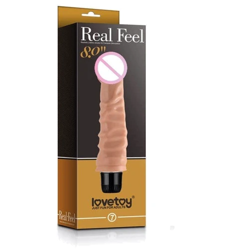 Реалістичний вібратор LoveToy Real Feel Vibrator 7 Flesh 8'': Для кого Для жінок