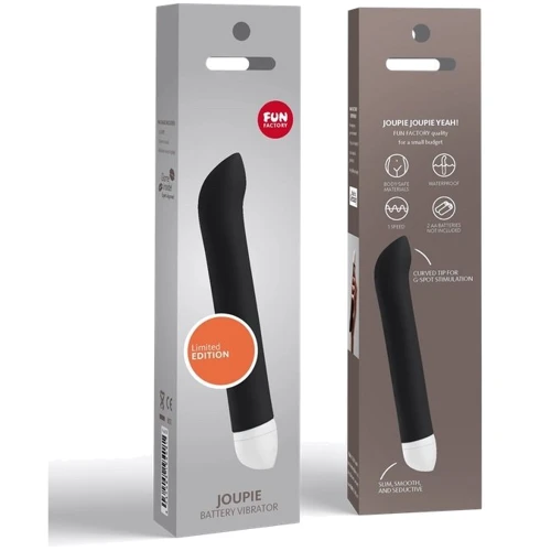 Вібратор Fun Factory Slimvibe JOUPE black: Тип і форма Вибромассажер