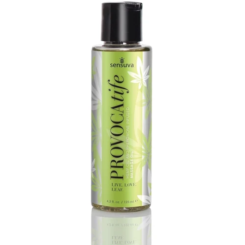 Масажне масло Sensuva - Provocatife Hemp Oil Infused Massage (125 мл)