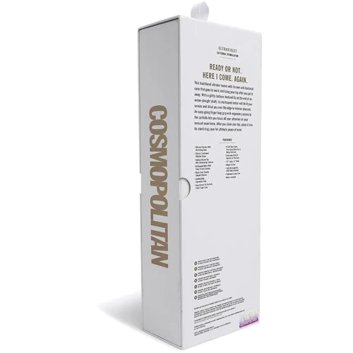Потужний універсальний вібратор Cosmopolitan Ultraviolet Clitoral Stimulator: Діаметр, см 5.5