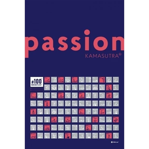 Скретч постер 1DEA.me 100Bucketlist KAMASUTRA passion (100KAM): Для кого Для пары