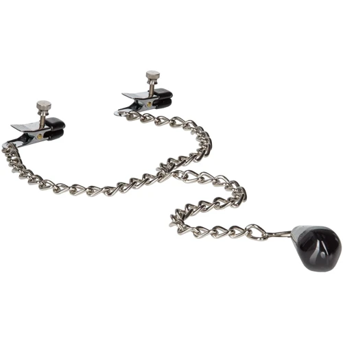 Зажимы для сосков с подвеской CalExotics Weighted Nipple Clamps: Для кого Для женщин