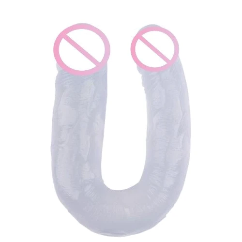 Фаллоимитатор двойной CHISA 14 Inch Dildo Clear