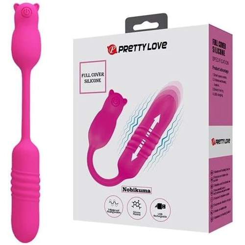Виброяйцо с толчками LYBAILE Pretty Love Nobikuma Pink: Для кого Для женщин