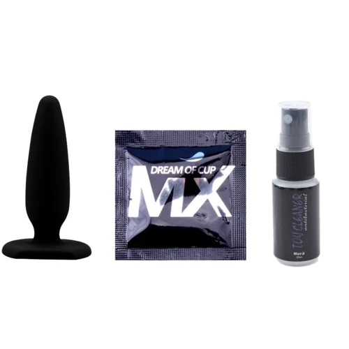 Анальный плаг Chisa Silicone Black Mont, XL