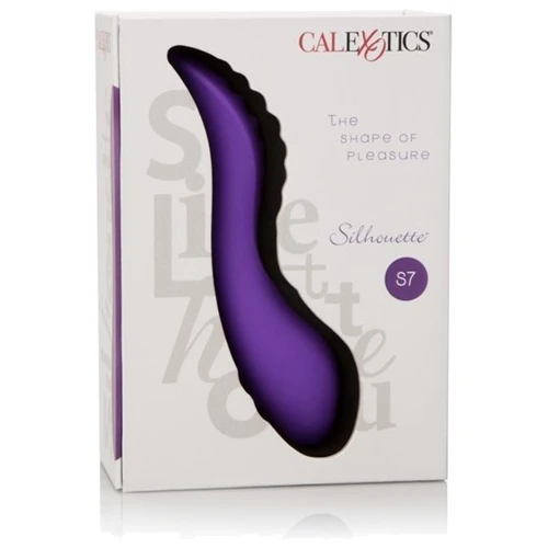 Интимный вибромассажер Silhouette S7, 16x3,25 см, пурпурный: Тип и форма Вибромассажер