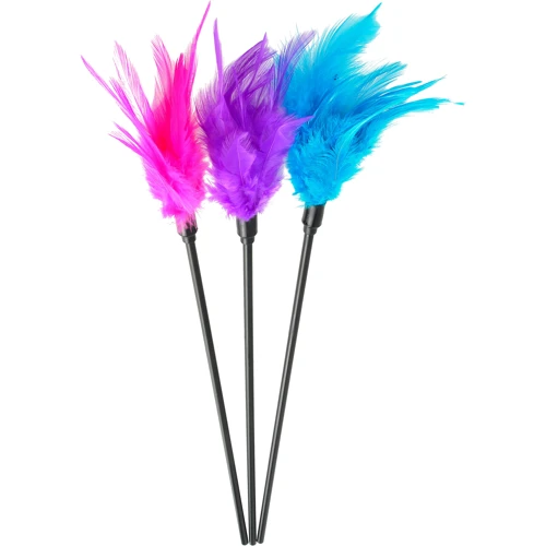М'яка мітелочкою Fetish Fantasy Lover's Feather Ticklers: Колір різнокольоровий