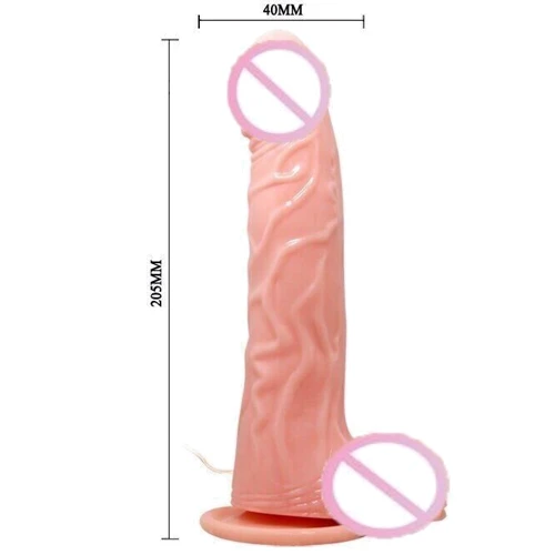 Вібратор реалистик на присоску SUPER VIBRO DONG, BW-008080: Тип і форма У вигляді члена