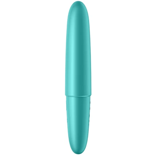 Мини-вибратор Satisfyer Ultra Power Bullet 6 Turquoise: Тип и форма Вибропули