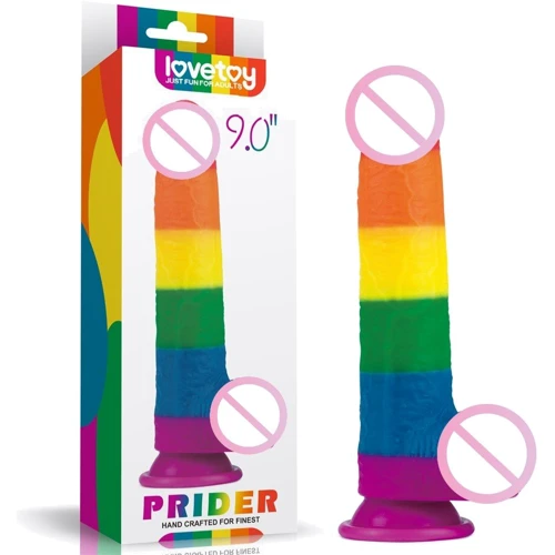 Фаллоимитатор LoveToy Prider Dildo 9": Назначение Вагинальные