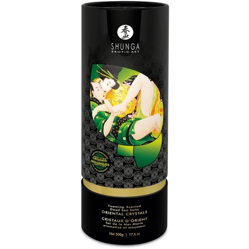 Соль для ванны Shunga Oriental Crystals Bath Salts ORGANIC - Lotus Flower (500 г) соль Мертвого моря