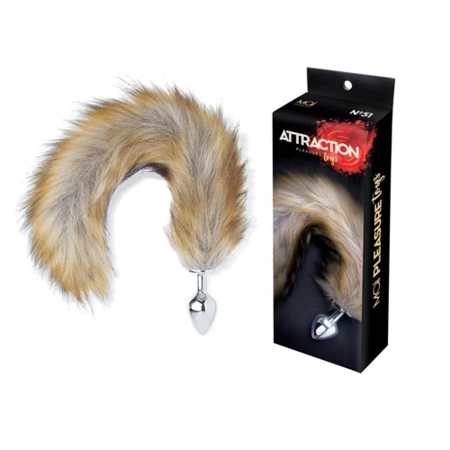Анальная пробка MAI Attraction Toys №51 Лисий Хвост