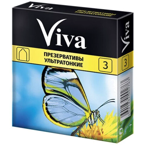 Презервативи VIVA ультратонкі 3 шт