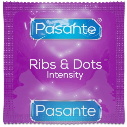Текстуровані презервативи Pasante - Ribs & Dots Intensity, №1