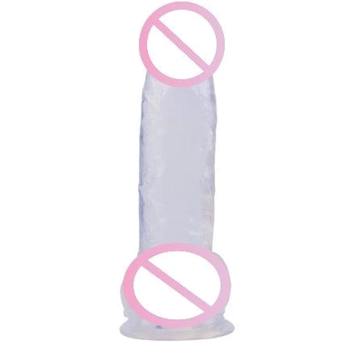 Фаллоимитатор CHISA Hi-Rubber 7"Clear: Тип Классические дилдо