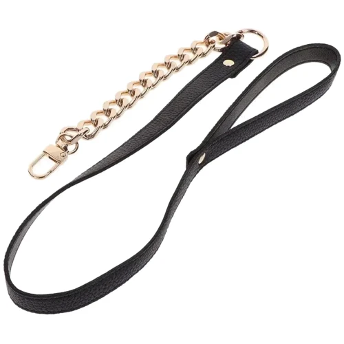 Нашийник з повідцем Taboom Statement Collar and leash (рожеве золото) фото 7