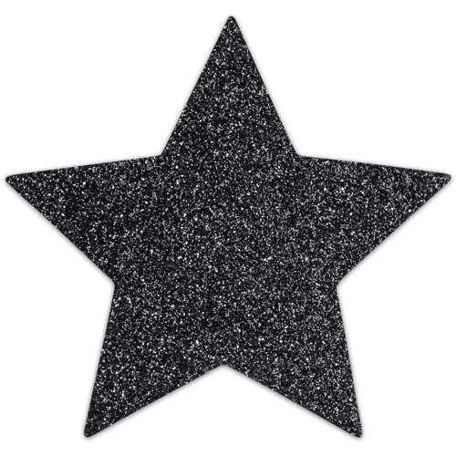 Прикраса на соски Bijoux Indiscrets - Flash Star Black: Вид Пестіс