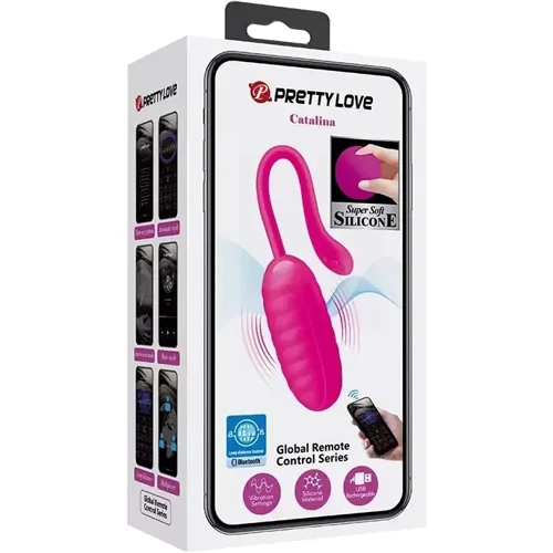 Смарт віброяйце Pretty Love - Kirk Mobile APP remote control, BI-014654HP: Тип управління Смарт