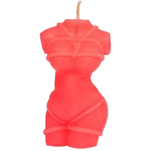 Свічка LOVE FLAME - Shibari I Red Fluor, CPS09-RED: Колір красный