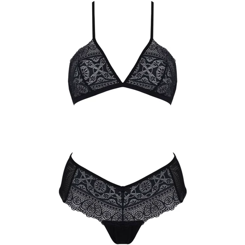 Комплект ECO Passion KERRIA BIKINI black XXL/XXXL: Материал Полиамид