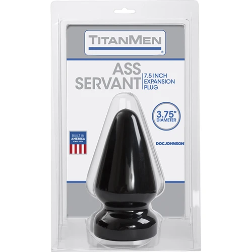 Пробка для фистинга Doc Johnson Titanmen Tools - Butt Plug - 3.75 Inch Diameter Ass Servant